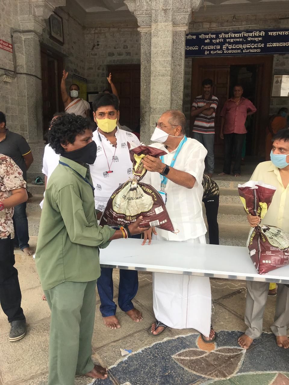 Relief Camp at Bengaluru